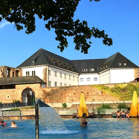 Ferienapartment Burgstrasse West Mit Garten Und Sauna Altleiningen