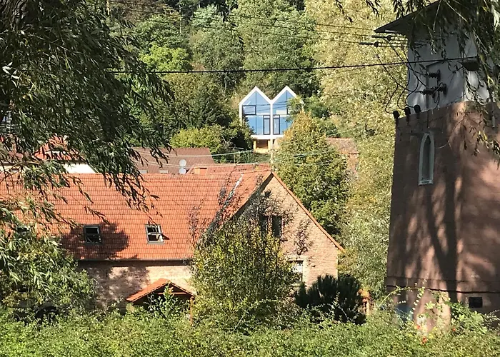 Burgstrasse West Mit Garten Und Sauna דירה